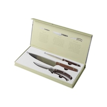 Berghoff Ron Çok Amaçlı 3 Parça Bıçak Seti Ahşap