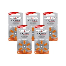 Rayovac Extra Advanced 13 Numara Blister İşitme Cihazı Pili 6 x 5'li