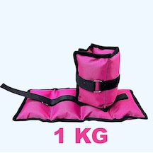 Me&ra Sport 1 Kg X 2 Adet El Ayak Bilek Ağırlık Seti Kum Ağırlık Torbası Pembe