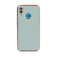 P20 Lite Kılıf Volet Silikon - Açık Yeşil