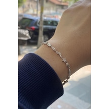 Gümüş Ay Göz Yıldız Ve El Model Taşlı Bileklik Cm46e42d98 Diğer