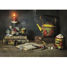Nova Puzzle 44006 - Çay Molası 1500 Parça Mini Puzzle