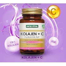Kolajen C Vitamini Hyaluronik Asit Aksuvital