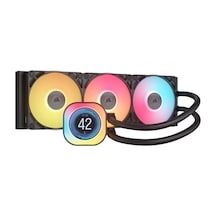 Corsaır 360mm Tıtan 360rx Lcd Cw-9061023-ww Am5-1851p Rgb Sıvı Soğutmalı İşlemci Fanı