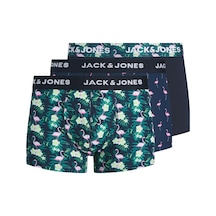 Jack & Jones Flamingo Erkek 3'lü Boxer 12295142-nb Çok Renkli