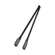 Chef Star Maşa - Siyah - 33 Cm Paslanmaz Çelik Siyah