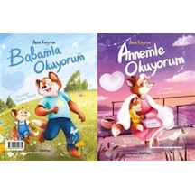 Annemle-babamla Okuyorum Çift Taraflı Okunan Kitap / Anna Ku...