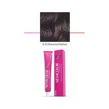 Premium 4.35 Karamel Kahve - Kalıcı Saç Boyası 50 G Tüp