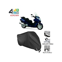 Honda Fjs 600 Silverwing Abs Motosiklet Branda (Kilit Uyumlu -Siy