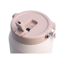 Ice Flow Flip Straw Jug Termos, 1.90 L, Gül Kuvarsı Çok Renkli