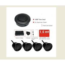 Park Sensörü Buzzerli Sensör Siyah