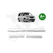 Opel Combo Krom Kapı Eşiği Kaplaması 2019 Model Ve Sonrası