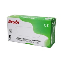Beybi S Pudralı Muayene Eldiveni 100lü Bx40