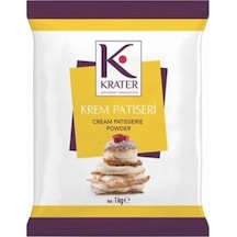 Krater Krem Patiseri Beyaz/Sade Soğuk Krema 1 Kg