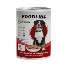 Foodline Biftekli Yetişkin Köpek Konservesi 400 G