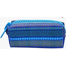 Unicus Big Zip Etnik Desen Kalemkutu Uncs-976-mavi Çok Renkli