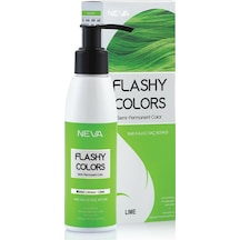 Neva Flashy Colors Yarı Kalıcı Saç Boyası Misket Limonu 100Ml (388577121)