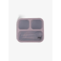 Citron Çatal Ve Kaşıklı Bento Beslenme Kutusu Seti - Purple 1196861 1
