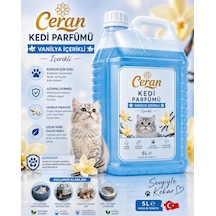 Kedi Parfümü 5 Litre Vanilya Kokusu İçerikli