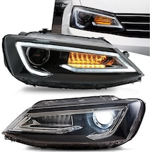 Volksvagen Jetta 2011-2012-2013-2014 Audi Dizayn Ledli Ön Far