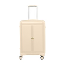 Unisex Jmy8101.12 John May Pp Silikon Valiz Orta Boy 67x41x29cm Krem Krem