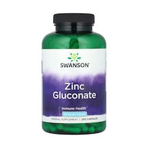 Zinc Glukonat, 50 Mg, 250 Kapsül. Usa Menşei.dmmedicine'den