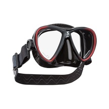Scubapro Synergy Twin Dalış Maskesi Siyah/kırmızı Siyah - Kırmızı