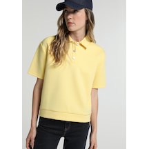 Colin's Colins Regular Fit Kadın Sari Tişört Cl1081914 Q1.v1 Ylw Sarı