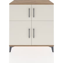 Hyperion Şifonyer Tek Raflı 4 Kapaklı 88x44x96 Çam-aytaşı Çam