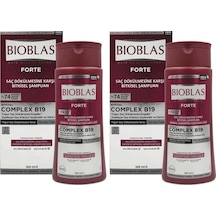Bioblas Forte Saç Dökülmesine Karşı Bitkisel Şampuan 2 x 360 ML