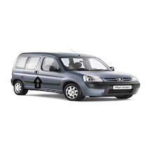 Peugeot Partner Uyumlu 1996-2008 Krom Kapı Kolu 3 Kapı Paslanmaz Çelik