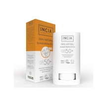 Incıa 100% Doğal Güneş Koruyucu Sun Stick Mineral Filtreli Hassas Cilt Bitkisel Uva Uvb Spf50+ 15 Gr