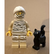 Orjinal Lego Minifigür Mummy With Cat