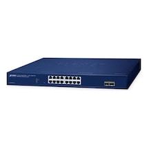 Planet Pl-gs-2210-16t2s 16 Port Gigabit 2 Port Sfp Web Smart Yönetilebilir Ethernet Switch