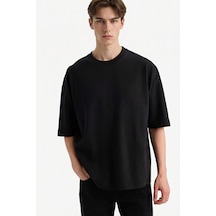 Defacto Nefes Alabilen Loose Fit Tişört F8674ax26spbk81 Siyah-bk81