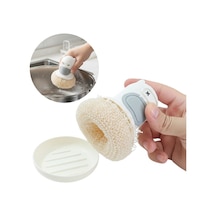 Sunup Sn-29190 Ninja Tasarımlı Deterjan Hazneli Mutfak Bulaşık Fırçası Çok Renkli