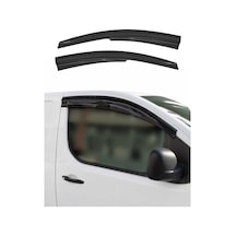 Fiat Scudo 2021-2024 Arası Uyumlu Araca Özel Sport Style Akrilik Cam Rüzgarlığı Koyu Duman 2 Parça