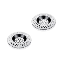 2 Adet Metal Paslanmaz Lavabo Süzgeci Metal Diğer