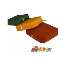 Wood&joy Kare Minder Çok Renkli
