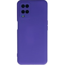 Uryport Oppo A54 4g Kılıf Nano İçi Kadife Silikon - Mor