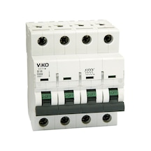 Viko 4vtb-4c63 4x63a C Otomat 4.5ka