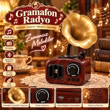 Nostaljik Gramofon Radyo
