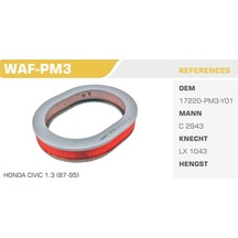 Wınkel Waf-Pm3 Hava Filtresı Civic 92-