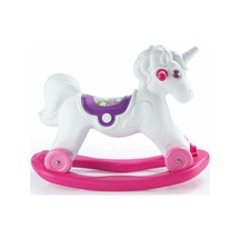 2509 Tekerlekli Unicorn Sallanan At -dolu