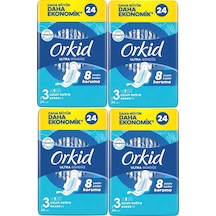 Ultra Gündüz Uzun Ekstra Eko Paket Hijyenik Ped 24'lü 4 Paket