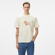 Story Of Angels Soa Ganesha Dream Erkek Krem T-shirt Düz Soa1102 Krem