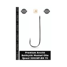 Premium Avcılık Balıkçılık Mustad Olta İğnesi 3261np-bn 7li No:2-0