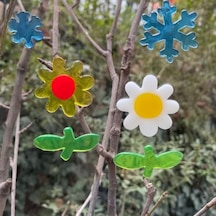 3 Adet Jel Sticker, Cam Sticker,karışıkrenk 10 X 11 1