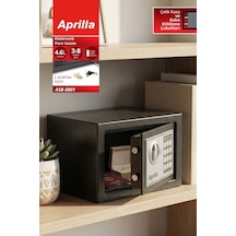 Aprilla Asb-8801 Elektronik Şifreli Anahtarlı Çelik Para Kasası