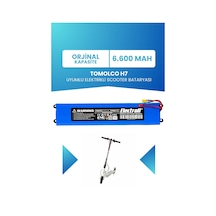 Tomolco H7 Batarya 36v 6.600mah Elektrikli Scooter Bataryası Mavi